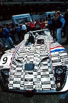 Images Dated 10th July 2001: Le Mans: The Dome Judd entry had an unusual livery made up of the numerous sponsors that had