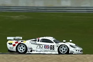 Images Dated 6th May 2002: Le Mans Pre-Qualifying: Franz Konrad, Terry Borcheller and Toni Seiler Konrad Saleen S7R, LM GTS