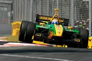 Images Dated 22nd October 2007: Lexmark Indy 300: Will Power Team Australia, set pole with a new lap record