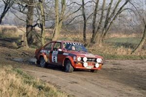 Lombard RAC Rally, Great Britain. 22-26 November 1975: Roger Clark / Tony Mason, 2nd position