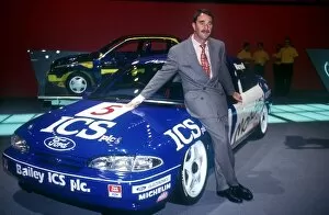 Images Dated 27th November 2001: London Motorshow: Nigel Mansell Ford Mondeo