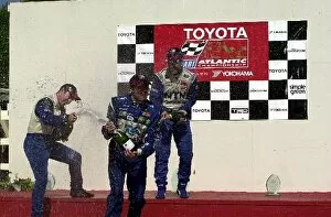 Toyota Atlantic Gallery: Luis Diaz celebrates a gratifying victory at the Portland Toyota Atlantic race