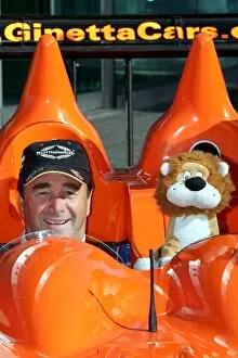 Images Dated 10th September 2009: Mansell Return to Silverstone: L-R Nigel Mansell and Il Leone
