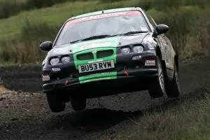 Images Dated 6th November 2005: Matt Beebe and Ross Butler, Pirelli British Rally Championship 2005