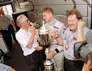 Images Dated 29th September 2021: McLAREN CELEBRATE AT MONZA. DAVID COULTHARD WINS THE ITALIAN GP 97
