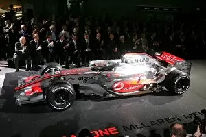 Images Dated 7th January 2008: Mclaren Mercedes MP4-23 Launch: The new McLaren MP4 / 23