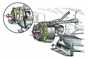 Mechanical Accessories Gallery: McLaren MP4-17D front wing endplate: MOTORSPORT IMAGES: McLaren MP4-17D front wing endplate