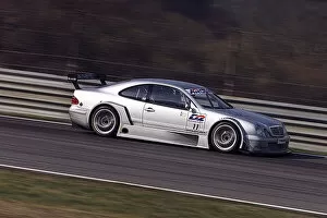 Images Dated 6th April 2021: Mercedes-Benz Motorsport tested the new CLK for the German Touring Car Masters (DTM