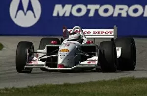 Images Dated 16th August 2002: Michel Jourdain, (MEX), Ford-Cosworth / Lola, during practice for the Motorola 220 at Road America