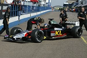 Images Dated 10th August 2002: Minardi Two Seater: Paul Stoddart in the Minardi Asiatech PS01