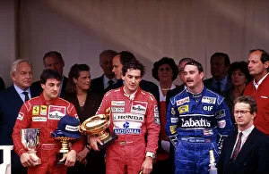 Podium Collection: Monaco Grand Prix, Rd4, Monte Carlo, Monaco, 12 May 1991