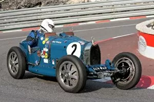 Images Dated 12th May 2008: Monaco Historic Grand Prix: Jurg Konig Bugatti Type 37A