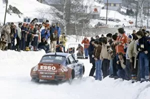 Images Dated 6th September 2005: Monte Carlo Rally, Monaco. 19-25 January 1980: Hannu Mikkola / Arne Hertz, retired