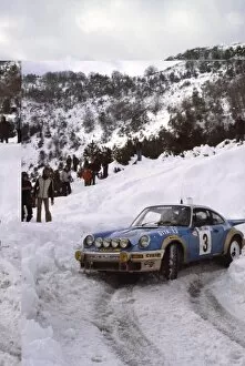 Images Dated 14th September 2005: Monte Carlo Rally, Monaco. 21-28 January 1978: Jean-Pierre Nicolas / Vincent Laverne, 1st position