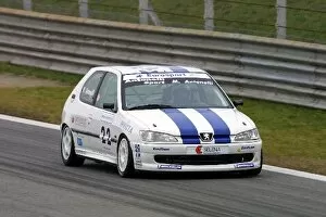 Images Dated 12th March 2001: Monza Testing: Marco Antonelli Antonelli Sport Peugeot 306 GTi-6