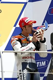 Rd4 Italian Grand Prix Collection: MotoGP: Andrea Dovizioso, Repsol Honda Team, finished third