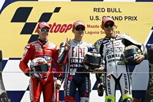 Monterey Gallery: MotoGP: US Grand Prix podium and results