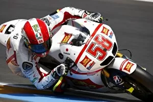 Rd4 French Grand Prix Collection: MotoGP: Marco Simoncelli, San Carlo Honda Gresini
