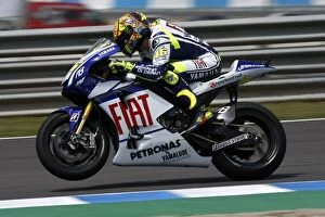 Images Dated 10th June 2010: MotoGP: Valentino Rossi, FIAT Yamaha Team