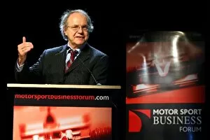 Business Gallery: Motorsport Business Forum: Burkhard Goeschel Senior Adviser To The BMW Board