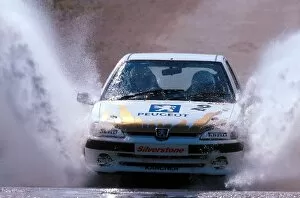 Action Collection: National Rallysprint Championship: Barbara Armstrong with co-driver Amanda Stretton speed through