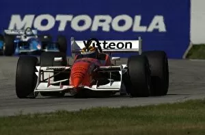 Images Dated 16th August 2002: Oriol Servia, (ESP), Toyota / Reynard, during practice for the Motorola 220 at Road America