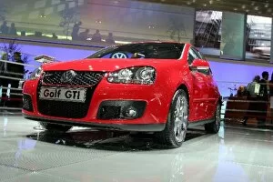 Images Dated 28th September 2004: Paris Motor Show: The new Volkswagen Golf GTi