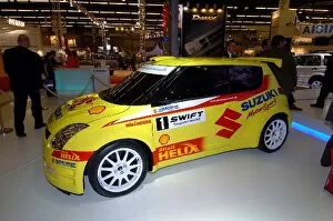 Images Dated 24th September 2004: Paris Motor Show: Suzuki Swift Super 1600 rally car