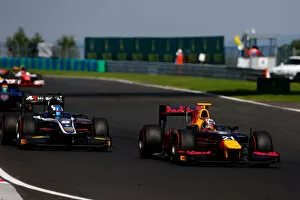 Images Dated 24th July 2016: Pierre Gasly (FRA, PREMA, Racing) leads Raffaele Marciello (ITA, RUSSIAN TIME)