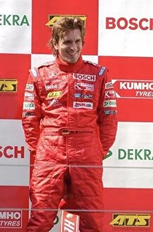 Images Dated 16th August 2003: Podium, Markus Winkelhock (GER), Mcke Motorsport, Portrait (1st)