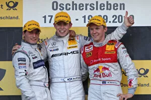 International Collection: Podium in Oschersleben - DTM 8th Round 2010 - Sunday RACE