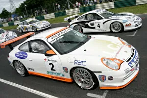Images Dated 14th June 2004: Porsche Cup 2004 Richard Westbrook and Tim Harvey Mondello Park
