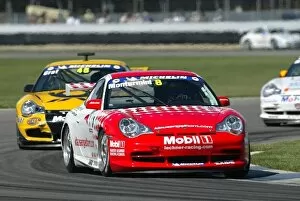 Images Dated 19th June 2004: Porsche Supercup: Andrea Montermini Walter Lechner Racing School