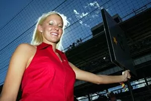 Woman Collection: Porsche Supercup: Grid girls: Porsche Supercup, Rd11, Indianapolis, USA, 27 September 2003