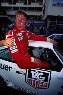 Images Dated 18th July 2002: Porsche Supercup: Mika Hakkinen: Porsche Supercup, Monte Carlo 23 May 1993