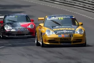 Monte Carlo Gallery: Porsche Supercup: Patrick Huisman DeWalt Racing battles for the lead with Wolf Henzler Aqua Nova