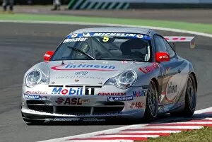 Images Dated 4th July 2004: Porsche Supercup: Race winner Wolf Henzler Infineon Team Farnbacher