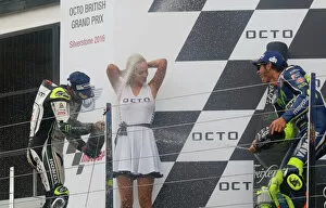 Images Dated 8th September 2016: portrait grid girl glamour champagne spray wet