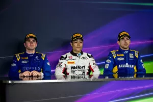 Images Dated 14th May 2017: portrait Race Two 2 Sprint press conference