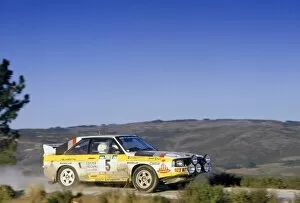 Portuguese Rally, Portugal. 6-9 March 1985: Walter Rohrl / Christian Geistdorfer, 3rd position