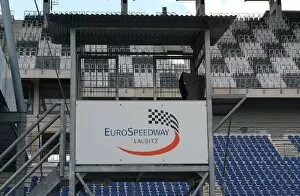 Images Dated 6th June 2003: The position of the race director, at the Lausitzring. DTM Championship