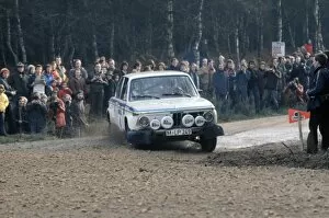 Images Dated 8th September 2005: RAC Rally, Great Britain. 17-21 November 1973: Bjorn Waldegaard / Hans Thorszelius, 7th position