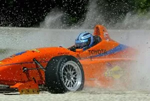 Formula Atlantic Gallery: Race leader Ricky Moran Jr (USA) Sigma Motorsport retires after being knocked out of the race