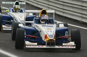 Images Dated 12th May 2003: Race winner Sebastian Vettel (GER) Eifelland Racing returns to the pits after the race