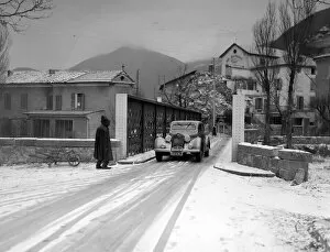 Images Dated 4th May 2021: Other rally 1938: Monte Carlo Rally