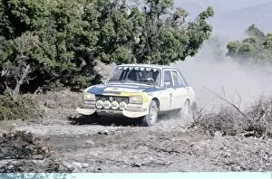 Images Dated 13th September 2005: Rallye du Maroc, Morocco. 24-28 June 1975: Hannu Mikkola / Jean Todt, 1st position
