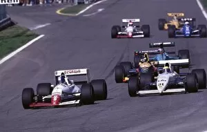 1980s F1 Gallery: Roberto Moreno, Coloni SpA, race action: 1989 Portuguese Gp, Estoril