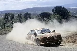 Images Dated 11th October 2005: Safari Rally, Kenya. 16-20 April 1981: Alain Ambrosino / Jean-Francois Fauchille, retied