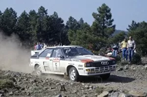 San Remo Rally, Italy. 2-8 October 1983: Hannu Mikkola / Arne Hertz, retired