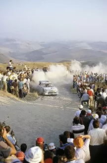 San Remo Rally, Italy. 29 September-4 October 1985: Bruno Saby / Jean-Francois Fauchille, retired